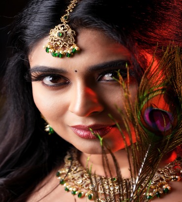 Bridal Makeup Transformation - Professional Wedding Makeup Services in Bangalore - ShruMagicTouch