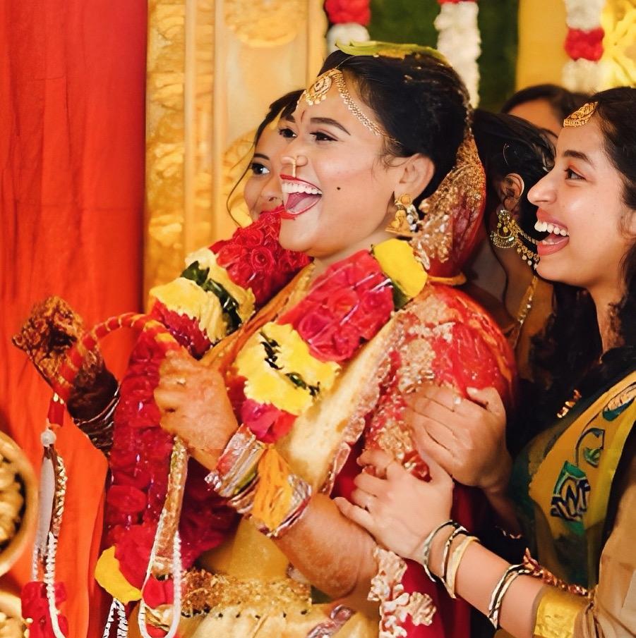 Bridal Makeup Transformation - Professional Wedding Makeup Artist in Bangalore